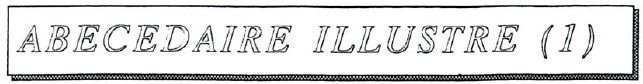 Image de l'abécédaire.