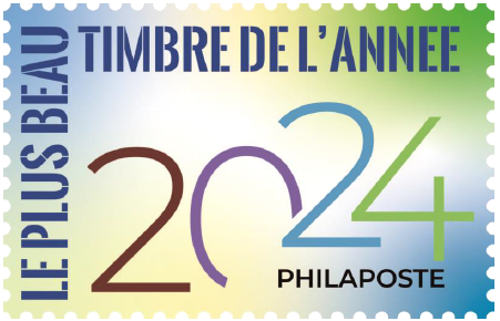 Image du concours timbre de l'année 2024.