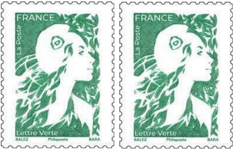 Image de fond philatélique