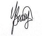 la signature d'Yves Beaujard