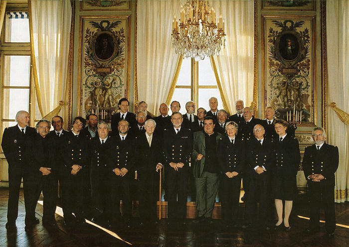 Photos des peintres officiels de la Marine - 2003.